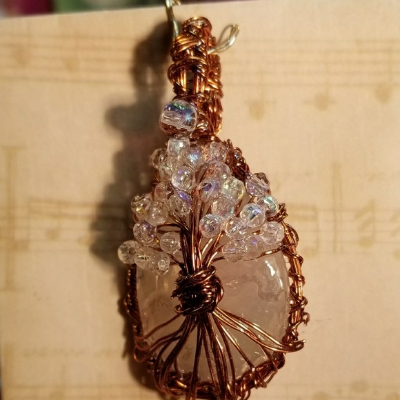 #0193 "Tree of Life" Copper Pendant - Picture 3 of 3